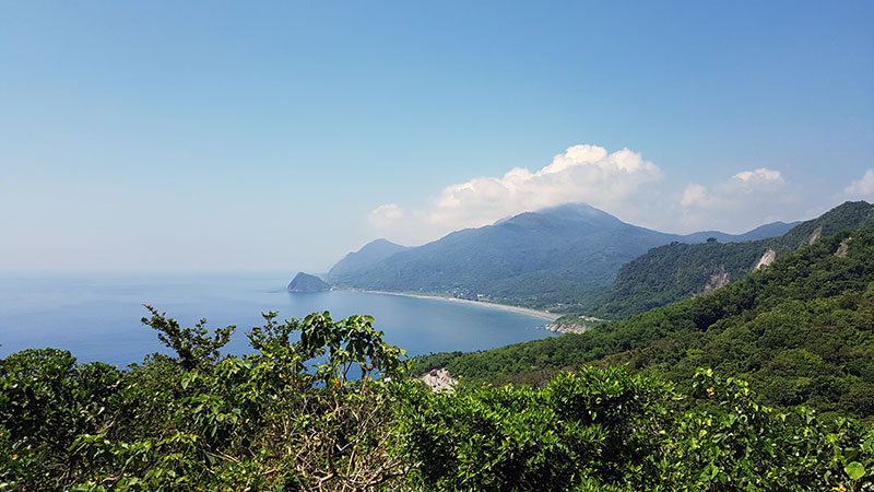 Point de vue Baqi à Taiwan