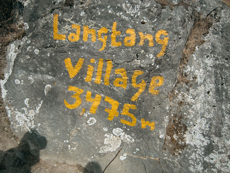 Village Langtang - Népal