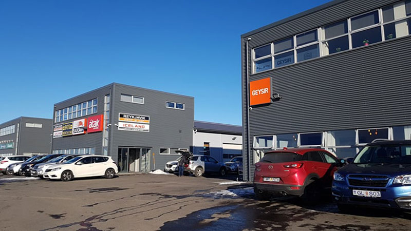 Agences de location de voitures en Islande